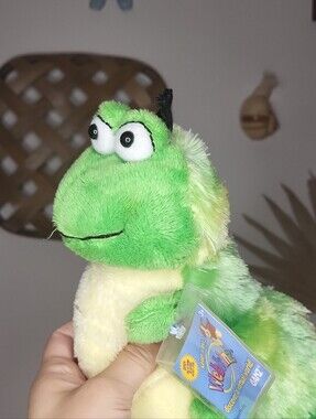 GANZ Webkinz Retired Caterpillar With Sealed Code